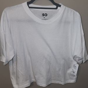 White Boxy Tee shirt